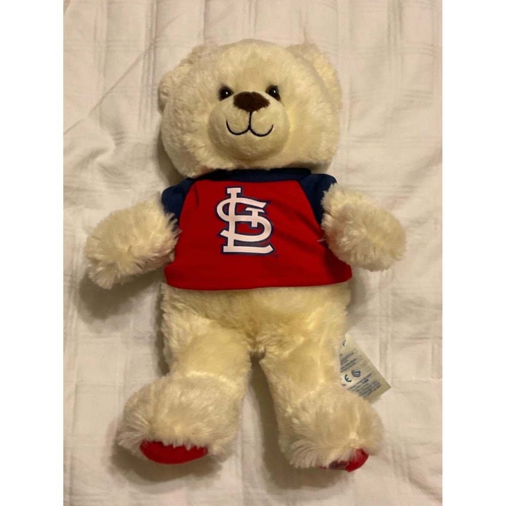 Build A‎ Bear BAB St Louis Cardinals Bear 12" Limited Edition Baseball 2016